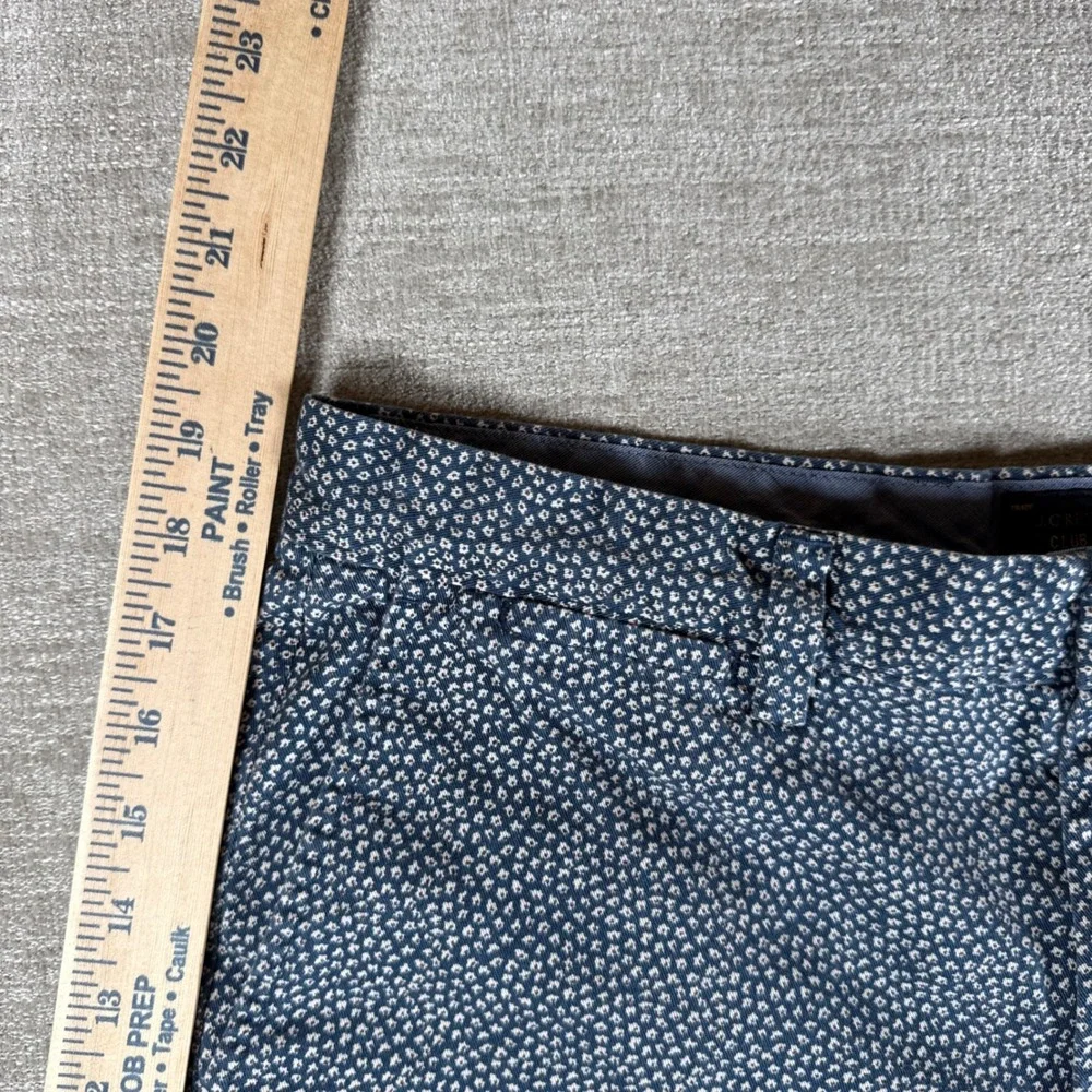 NEW J. Crew‎ Shorts Mens 32/10.5 Blue Floral Print Cotton Casual Style E6137